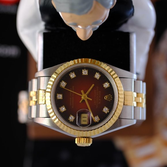 Rolex Datejust Factory Diamond Dial Box & Papers - Picture 10 of 13